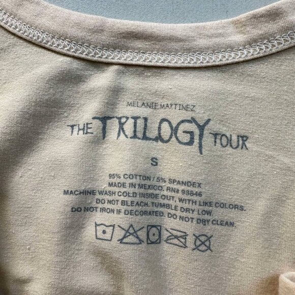 Melanie Martinez Trilogy Tour Bus Tank Top Cropped Shirt Size Small - Picture 3 of 3